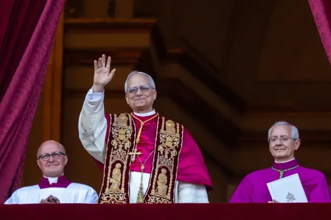 El Cardenal Robert Prevost es elegido Papa y adopta el nombre de León XIV. | Crédito: Vatican Media