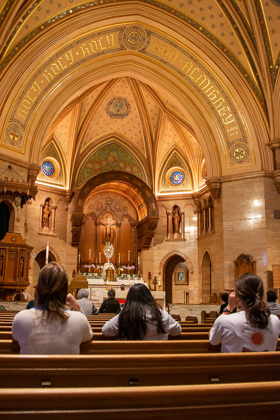 La parroquia de Holy Ghost es la iglesia que por más tiempo ha ofrecido adoración eucaristía diaria en la arquidiócesis de Denver. (Foto de André Escaleira Jr.).
