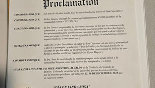 Denver proclama “Día de Linda Sosa” en honor a líder comunitaria de San Cayetano