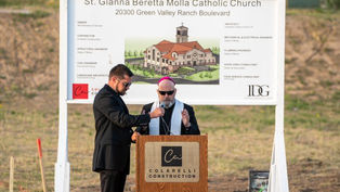 FOTOS: Parroquia St. Gianna Molla en Green Valley Ranch inicia la construcción de su nueva iglesia
