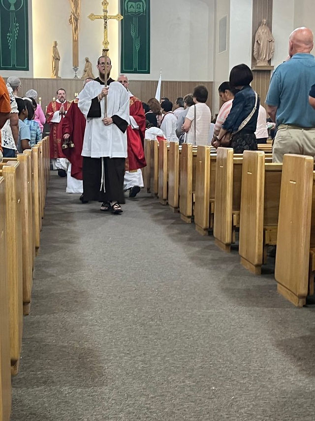 (Foto cortesía de los feligreses de la parroquia St. Helena en Fort Morgan)