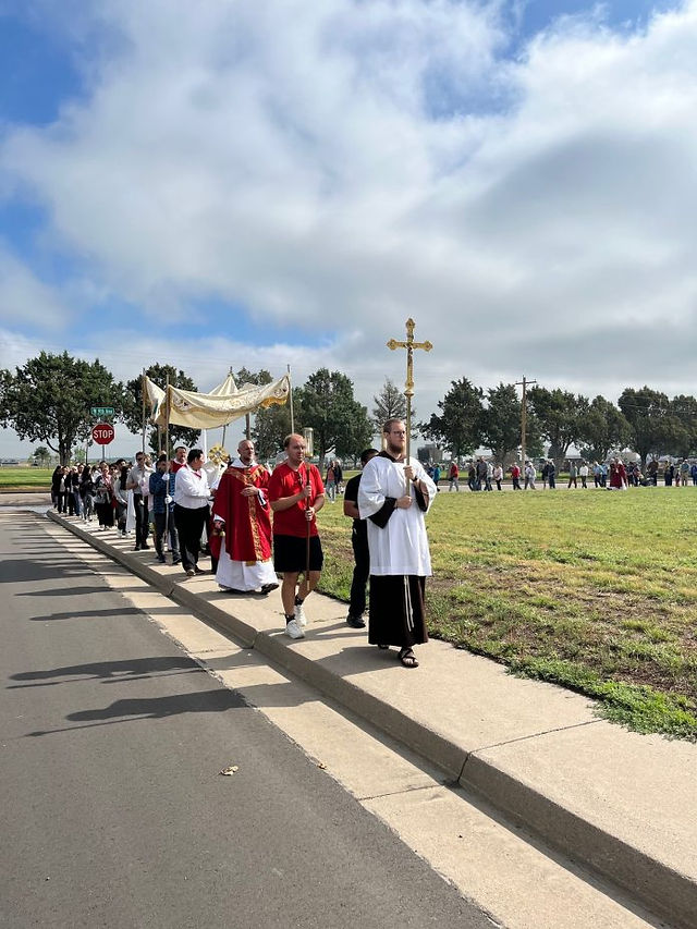 (Foto cortesía de los feligreses de la parroquia St. Helena en Fort Morgan)