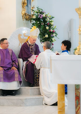 Para el diácono Juan Diego de María, la celebración desbordó un sinfín de emociones que lo llevaron 