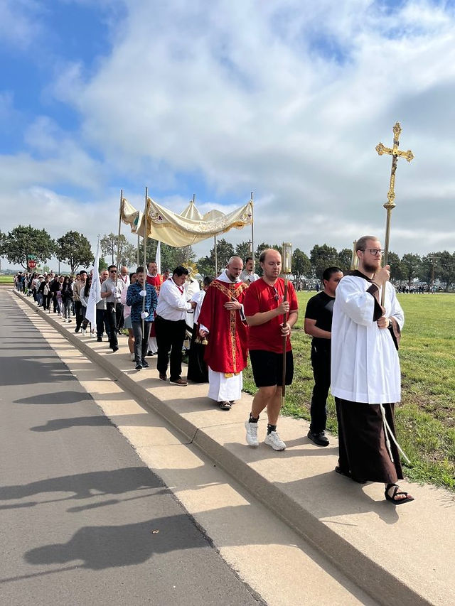 (Foto cortesía de los feligreses de la parroquia St. Helena en Fort Morgan)