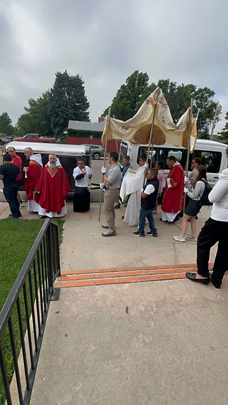 (Foto cortesía de los feligreses de la parroquia St. Helena en Fort Morgan)