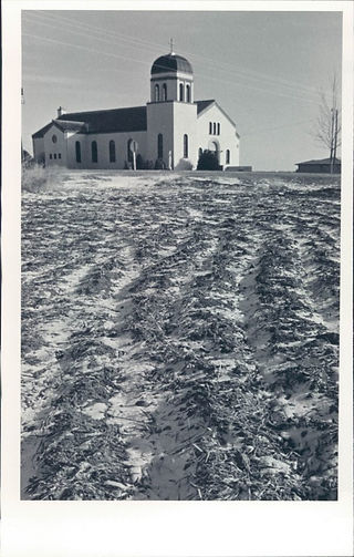 La iglesia Sacred Heart en Roggen. (Foto de los archivos del Denver Catholic Register)