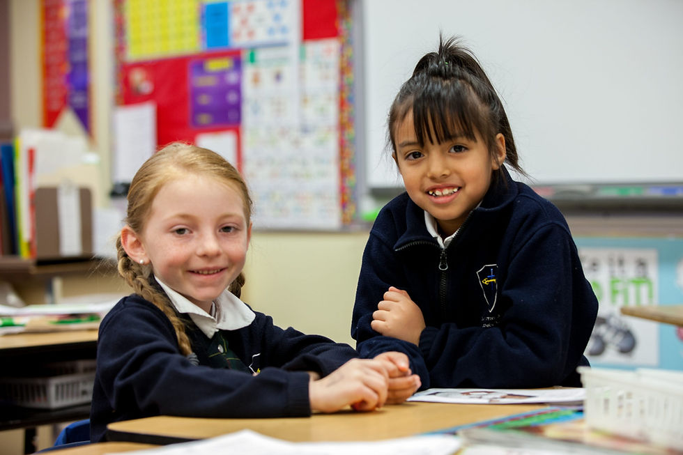 March 22, 2017, Wheat Ridge, Colorado Sts. Peter and Paul school. Students in classes and images from around the school. Photo by Andrew Wright/Denver Catholic